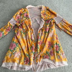 We Are HAH Floral Coverup